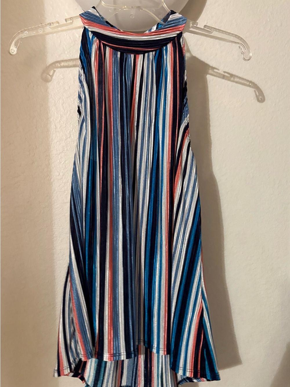 Girls Striped Halter Blouse